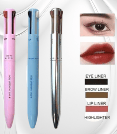قلم مكياج متعدد الاستخدام مقاوم للماء
