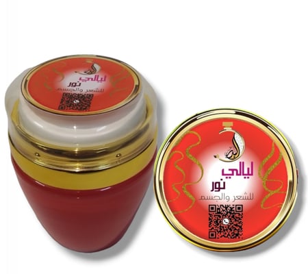 مجموعة مخمريات الشعر والجسم مكونه من 6 قطع