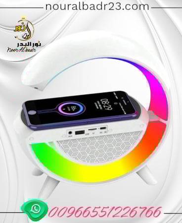 سماعات بلوتوث مضيئه بعده الوان