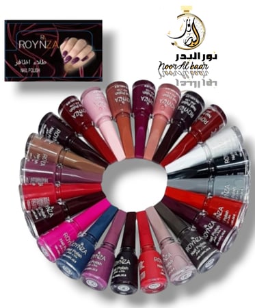 مجموعة الجمله طلاء اظافر مناكير متعددة الالوان عدد 24 قطعة-00BN3