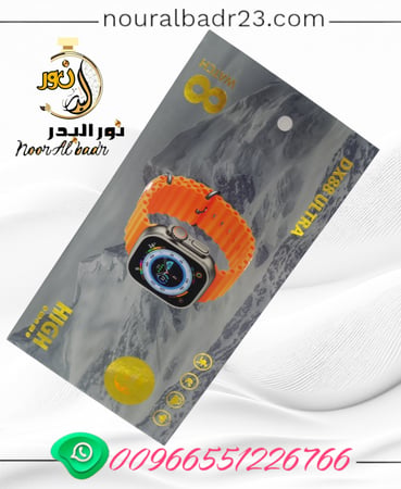 ساعة اكتروني ذكية تدعم المكالمات بلوتوث باللوان مختلفة