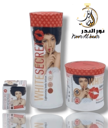 مجموعة وايت سيكريت لتفتيح البشره والجسم 3 في 1 -3قطع-متجر نور البدر