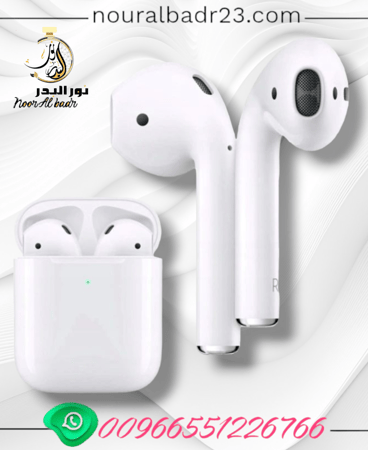 سماعات بلوتوث لون أبيض