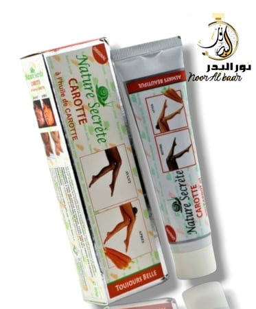 كريم ناتشر سيكريت بزيت الارغان للتبيض وتفتيح البشره والجسم حول المفاصل