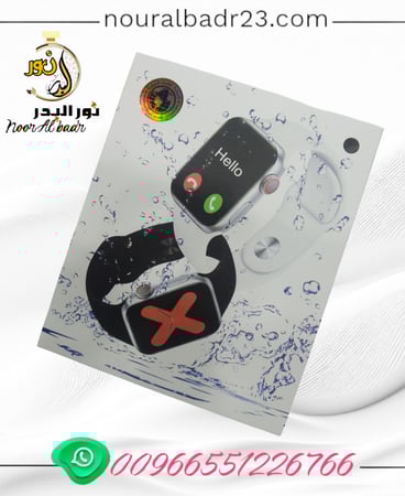 ساعة اكتروني ذكية تدعم المكالمات بلوتوث باللوان مختلفة