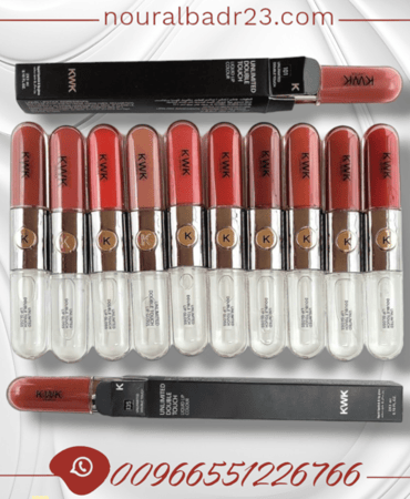 طقم ارواج مع ملمع الشفاه مكون من 12 قطعه بعده ألوان مختلفة