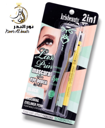 مسكرا رموش مع محدد عيون كحل 2في 1