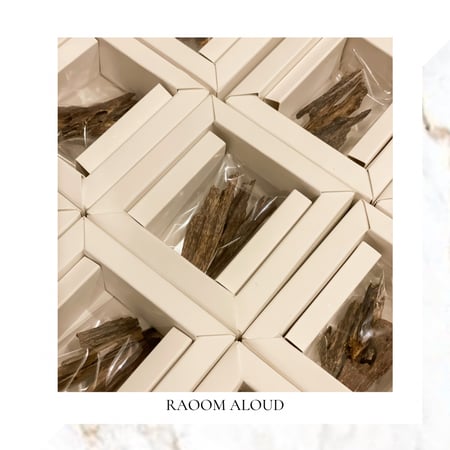 توزيعات عود طبيعي هندي سيوفي فاخر مع طباعة ثيم