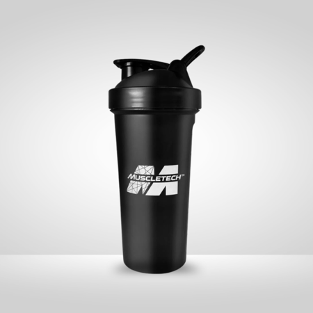 شيكر بروتين من مصل تك أسود 600 مل - MuscleTech Shaker Black