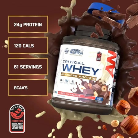 Applied Nutrition Critical WHEY Protein Choco Hazelnut - 2 Kg
