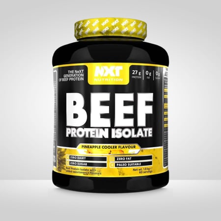 بيف بروتين ايزوليت من نكست نكهة اناناس 1.8 كجم - NXT Nutrition Beef Protein
