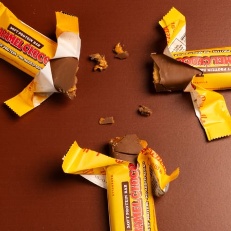 باربلز سوفت بروتين بار شوكليت كراميل 55جم - Barebells Protein Bar