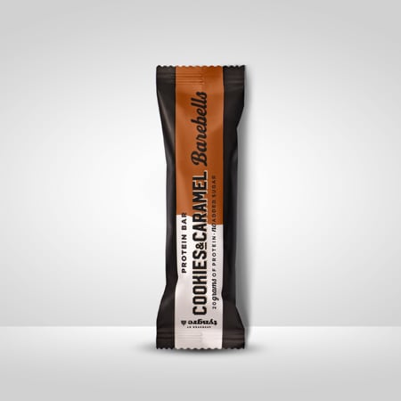 باربلز بروتين بار كوكيز كراميل 55جم - Barebells Protein Bar