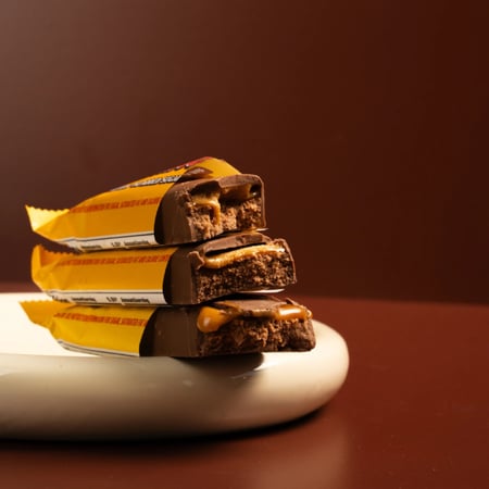 باربلز سوفت بروتين بار شوكليت كراميل 55جم - Barebells Protein Bar