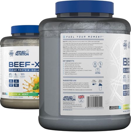 ابلايد نيوترشن بروتين بيف اكس بي نكهة الليمون والنعناع 1.8 كجم Applied Nutrition Protein Beef XP Lemon Mint