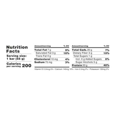 باربلز بروتين بار كوكيز كريم 55جم - Barebells Protein Bar
