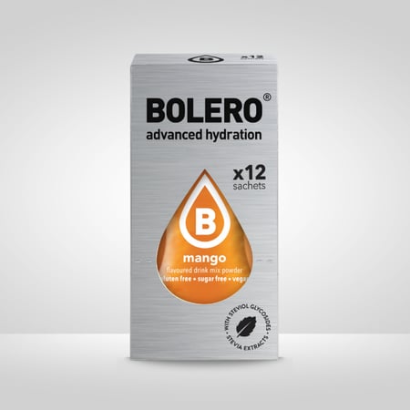 بوليرو منكهات ترطيب وتحلية المياه نكهة المانجو (12 حبة) -  Bolero Advanced Hydration Drink Mango (12 Stick)