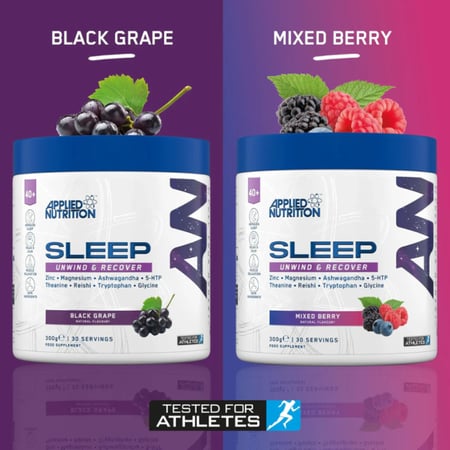 ابلايد نيوترشن مكمل دعم النوم بنكهة التوت المشكل 300جم Applied Nutrition Sleep Mixed Berry