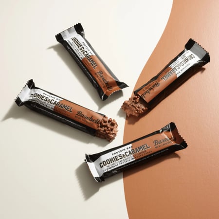 باربلز بروتين بار كوكيز كراميل 55جم - Barebells Protein Bar