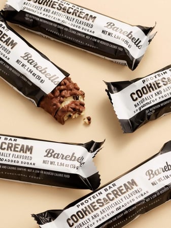 باربلز بروتين بار كوكيز كريم 55جم - Barebells Protein Bar