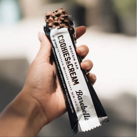 باربلز بروتين بار كوكيز كريم 55جم - Barebells Protein Bar