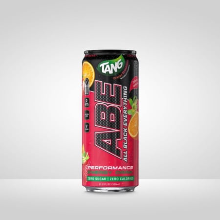 ايه بي اي مشروب طاقة نكهة التانج برتقال وفراولة 330مل - ABE Pre-workout Can Tang Orange Strawberry