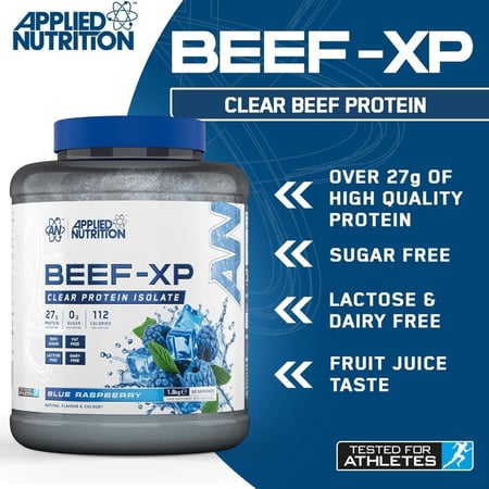 1.8 كجم Applied Nutrition Protein Beef XP Blue Raspberry