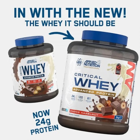 Applied Nutrition Critical WHEY Protein Choco Hazelnut - 2 Kg