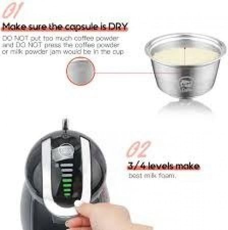 كبسولات دولتشي لرغوة الحليب