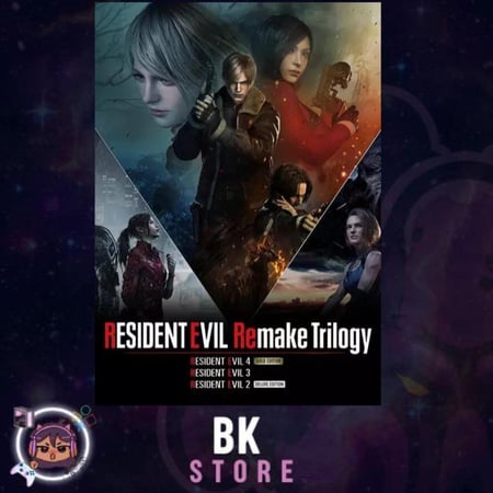 اجزاء رزدنت ايفل ريميك بلايستيشن بنفس الحساب - resident evil remake trilogy 5/4