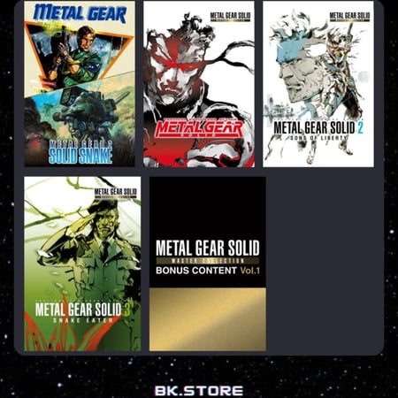 لعبه - metal gear solid master collection