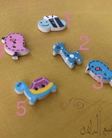 كمامة بعدة طبقات قماشية خضراء منقوشة #26