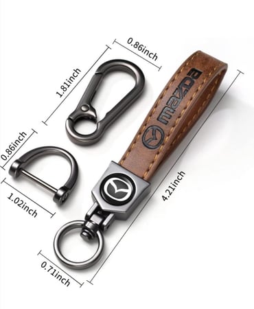 سلاسل المفاتيح المصنوع من الجلد