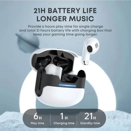 سماعة بلوتوث للالعاب theta بميزة تأخير 50ms وعدة انماط | Langsdom