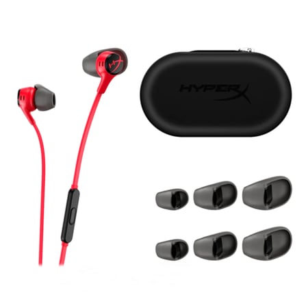 سماعة هايبر اكس كلاود 2 اذن داخلية مدمج بها مايك  HYPER X CLOUD 2 EARB