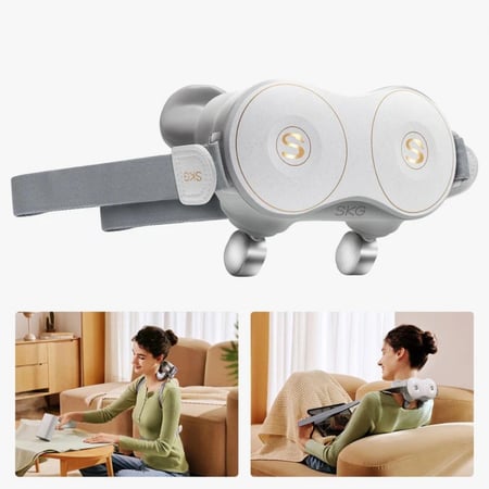 جهاز مساج العناية بالرقبة والاكتاف من SKG SKG H7 SHIATSU NECK & SHOULDER MASSAGER WITH HEAT