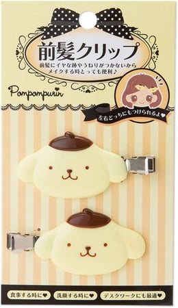 pompompurin hair clip | شباصات بومبومبورين