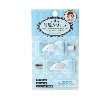 Cinnamoroll bow hair clip | شباصات سينامورول