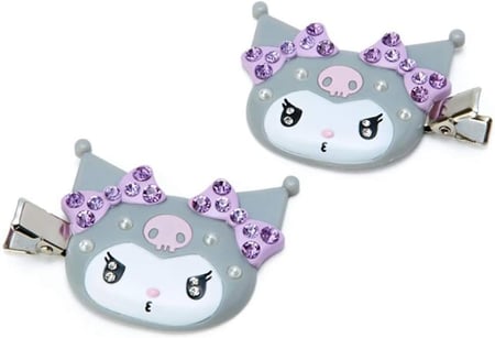 Kuromi hair clip | شباصات كورومي نادرة التوفر