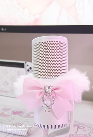 Fluffy dolly for mic لبس زينة للمايك