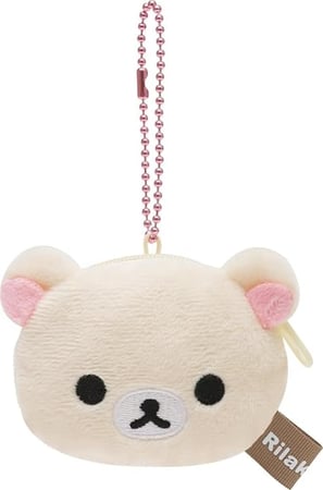تعليقة وحافظة عملات معدنية صغيرة كوريلاكوما  |  Mini Plush Coin Case korilakkuma