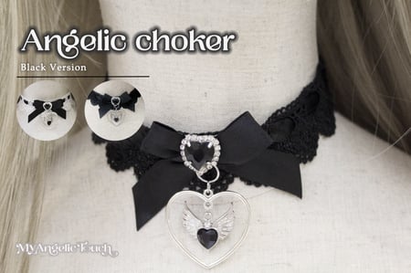 Black Angelic choker