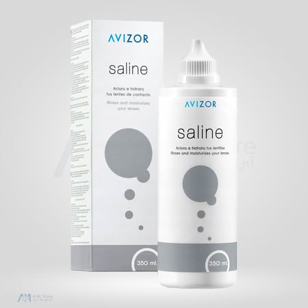 محلول سالاين للعدسات الصلبة Saline 350ml