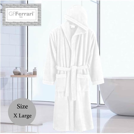 روب حمام من القطن  الخالص  من فروتشي  يمنحك إحساسا بالاسترخاء