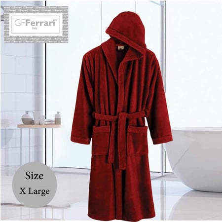 روب حمام من القطن  الخالص  من فروتشي  يمنحك إحساسا بالاسترخاء