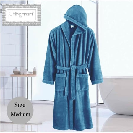 روب حمام من القطن  الخالص  من فروتشي  يمنحك إحساسا بالاسترخاء