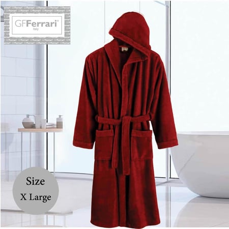 روب حمام من القطن  الخالص  من فروتشي  يمنحك إحساسا بالاسترخاء