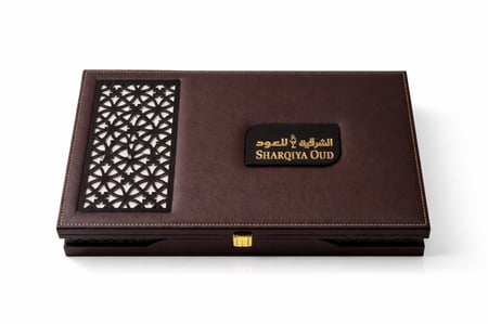 طقم هدايا اسلامي- لون بني