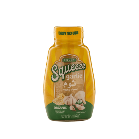 ثوم عضوي مفروم فرشلي 9.5 اونز