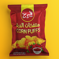 فرح منتفخات الذرة كاتشب 20 غ